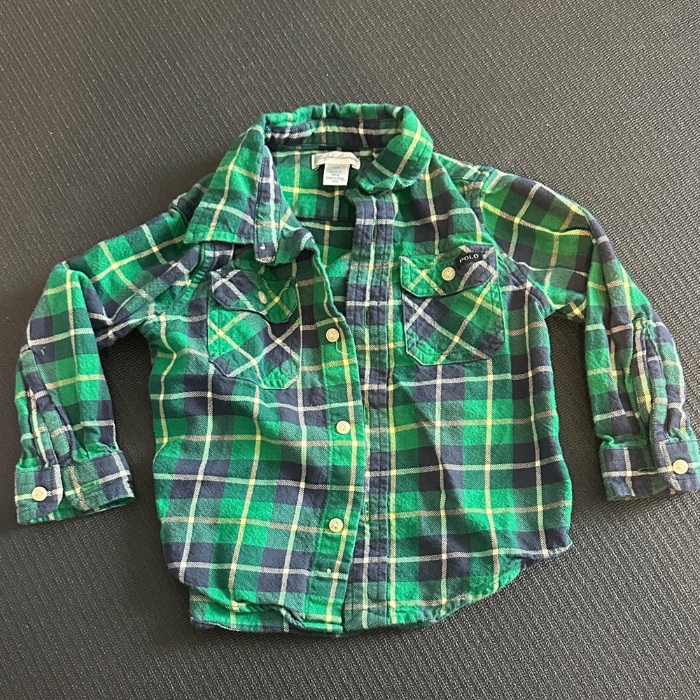 Plaid Ralph Lauren button down